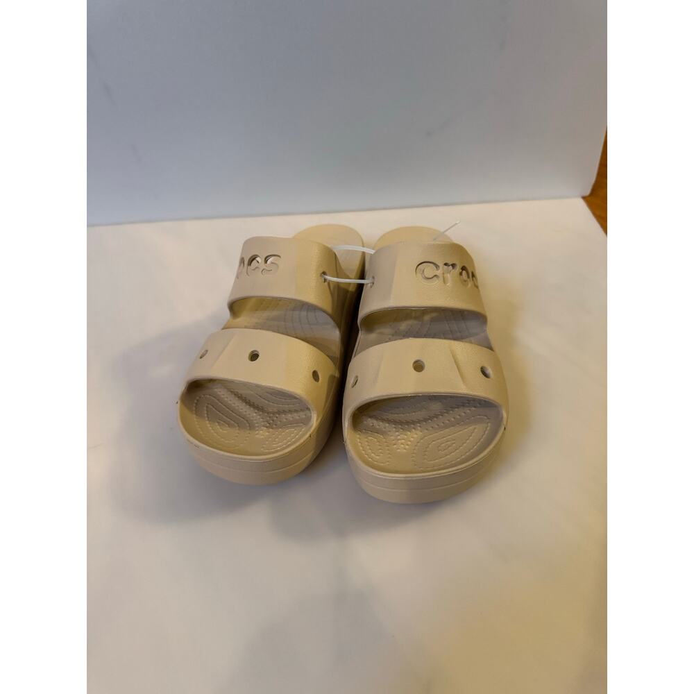 Crocs Baya Platform Slide Sandal - Women's Size 10 - Chai - Picture 3 of 5